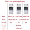 40A 63A 80A Adjustable Surge Protector Over Under Voltage Protector Relay 110V 120V Automatic Transfer Switch(63A) view 2