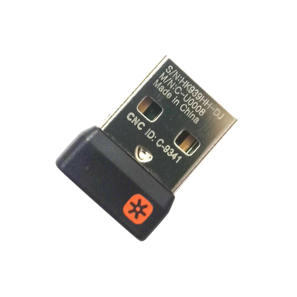 6-CH Wireless Dongle Receiver USB Adapter for Logitech Mouse MX M510 Keyboard Accessory