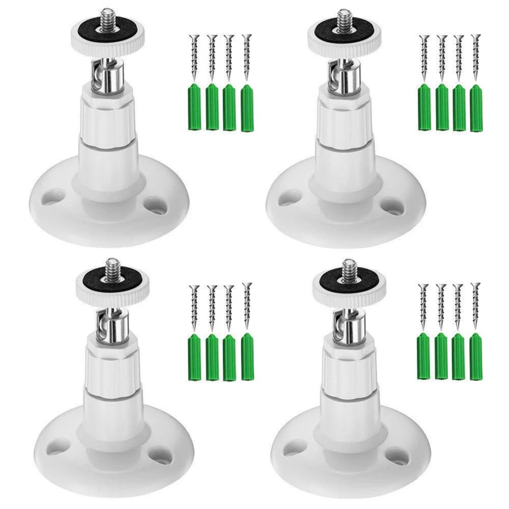 4PCS Camera Mount Bracket Wall Mount for Arlo Pro/Pro2/Pro3/Pro4/Ultra/Ultra2/HD/GO/Light/Essential Accessory