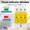 AC SPD 1P 2P 3P 4P 20KA 40KA 60KA 385V House Lightning Surge Protector Protective Low-voltage Arrester Device 10KA 30KA(1P,30-60KA) view 4