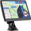 GPS Navigator for Car Truck RV, Latest 2025 Map, 7 inch Touch Screen Real Voice Spoken Turn-by-Turn Direction Reminding Navigation System for Cars, Vehicle GPS with Speed and Red Light Warning view 1