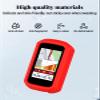  1+1 Set  for Garmin Edge 850 Protective Case, Includes 1 TPU Soft Films + 1 Silicone Protective Cover, Scratch-Resistant and Drop-Resistant, All-Around Protection for Garmin Edge 850/550 (red) view 3