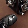 JianLing 3PCS Silver Aluminum Shutter Release Buttons Concave Convex Flat 10mm Universal SLR Button Accessories for Cameras with Tapered Thread Shutter Cable Connectors view 4