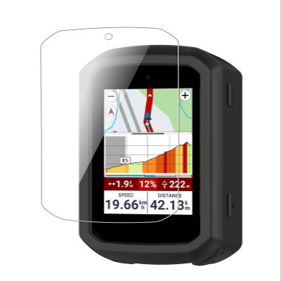  1+1 Set  for Garmin Edge 850 Protective Case, Includes 1 TPU Soft Films + 1 Silicone Protective Cover, Scratch-Resistant and Drop-Resistant, All-Around Protection for Garmin Edge 850/550 (Black)