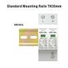 1P 2P AC 120V 175V 20KA-40KA Lightning Protector Surge Protective Device SPD With PE House Safety Electricity Protector(1P 175V) view 3