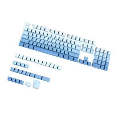 134PCS Dye-Subbed Color Keycaps OEM Height for Gaming and Office Mechanical Keyboards Side Engraving Option Translucent Keycap