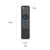 Protective Case Suitable for LG MR-25GA Remotes Soft Silicone Sleeve Housing Nonslip Texture Protector Cover Replacement (Black) view 3