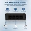 POE30E 4-Port Gigabit PoE Extender with 3 PoE Output Ports, IEEE 802.3af/at Compatible, 30W Input Power, Wall & Rail Mount, Plug and Play (POE30E-100Mbps-30W) view 3