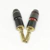 10Pcs 4mm Banana Male Audio Speaker Cable Binding Post Terminal Connectors for Banana Socket(Red) view 4