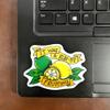 (3 Pcs) It was a Run by Fruiting Sticker Sarcastic Motivational Sayings Humorous Quote Vinyl Decal for Kindle, Laptop, Water Bottle, Phone Hard Hat, Meme Quote Sticker 3 inch view 3