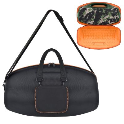Comecase Hard Travel Case for JBL Boombox 4 Powerful Portable Waterproof Speaker, Bluetooth Boombox Speaker Storage Organizer with Shoulder Strap and Small Pocket for USB Charger Cables (Box Only)