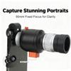 Mobile Phone Lens 50mm Fixed Focus Portrait Camera Lens with Clip, Aluminum Alloy, Optical Glass - Clear Image, Background Blur Effect, Ideal for Photography view 2