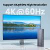 2 Port HDMI KVM Switch 1 Monitor 2 Computers, Control 2 PCs with 1 Set of Keyboard Mouse and 1 Monitor, 4K60Hz Support and USB 3.0 view 3