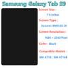 11" Original for Samsung Galaxy Tab S9 Screen Replacement Galaxy Tab S9 SM-X710 SM-X716B Display Touch Screen Digitizer Assembly with Repair Tool view 2