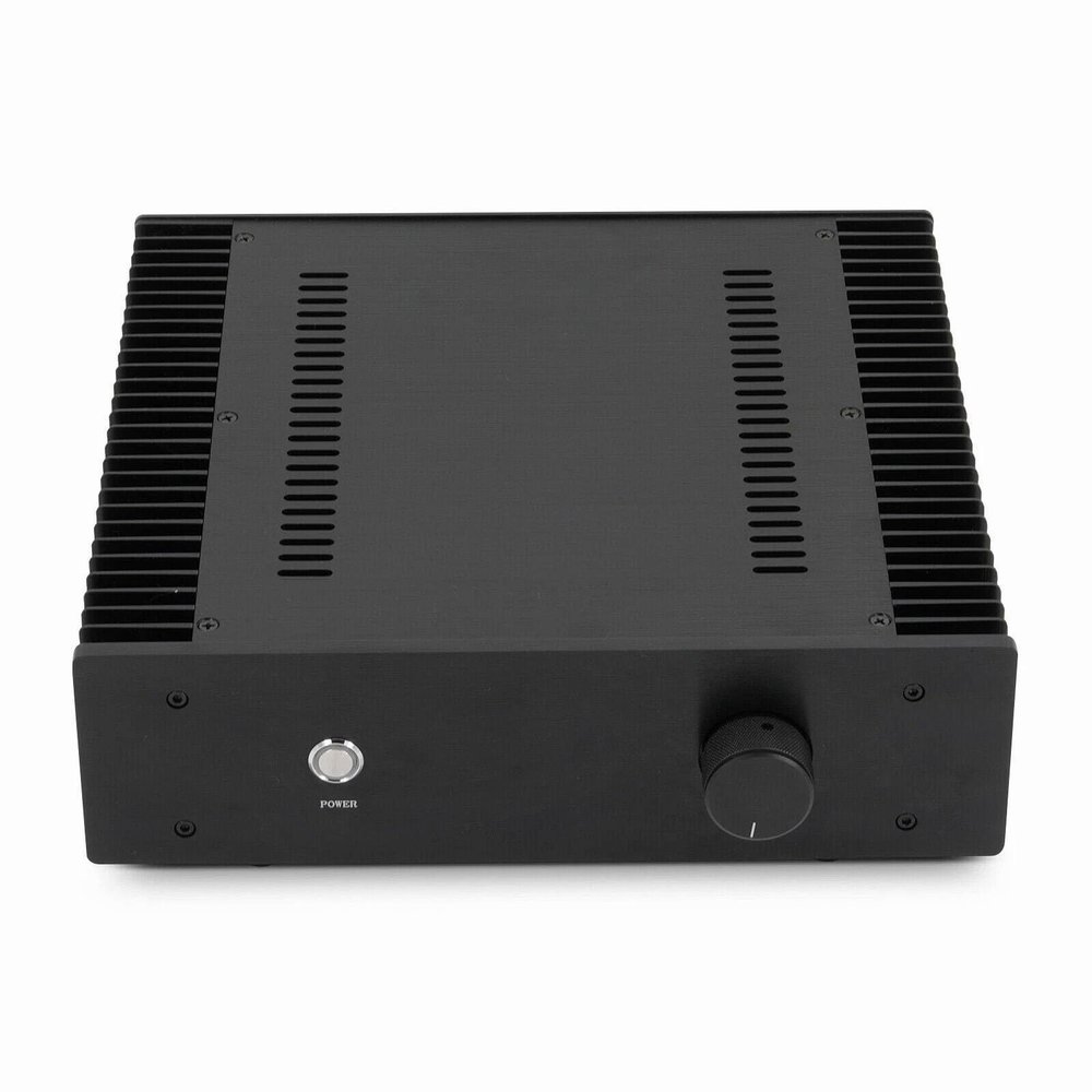 20W Pure Class A Stereo Power Amplifier, High-Fidelity Integrated Amplifier for Audiophile Systems (Model: B6-72) (Black Front)
