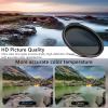 ARTCISE ND2-400 Variable ND Filter  HD Optical Glass, Anti-Glare, Ultra-Thin Frame, Precision Threads, Adjustable Light Reduction for DSLR & Mirrorless Cameras (67mm) view 3