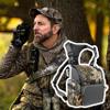 Breathable Binocular Harness, Adjustable Chest Pack with Multi-Pocket Waterproof for Hunting Men Women(Camouflage) view 2