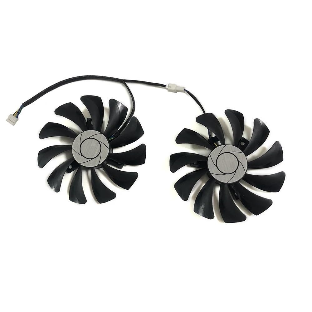 2Pcs GPU VGA Cooler,Video Card Fan,PLD09210S12HH, for MSI GTX1060 GTX 1060 6G, for INNO3D, for 51RISC RX 6600M 8G