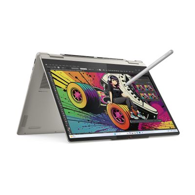 Lenovo Yoga 7 2-in-1 Laptop, 14" WUXGA Touchscreen, AMD Ryzen AI 7 350 8 Cores, AMD Radeon 860M Graphics, 16GB LPDDR5+ 1TB SSD, Win11 Pro, HDMI 2.1, Wi-Fi 7, Backlit Keyboard, Fingerprint Reader