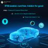 GPS Tracker for Vehicles, Hidden Tracking Devices for Cars, Wide-Area Location GPS Tracker for Kids, Dogs, Cats, No Subscription Required/No Monthly Fee/No SIM Card Required, 2 PackOnly Android view 2