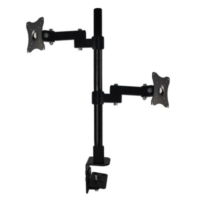 SNGXRFHD 14-27 inch support tilt rotation dual screen monitor arm computer mount bracket desk clamp TV stand XD02(XD10-700)
