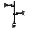 SNGXRFHD 14-27 inch support tilt rotation dual screen monitor arm computer mount bracket desk clamp TV stand XD02(XD10-700) view 1