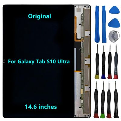 14.6" Original for Samsung Galaxy Tab S10 Ultra Screen Replacement Galaxy Tab S10 Ultra SM-X920 SM-X926B SM-X920N SM-X926N Display Touch Screen Digitizer Assembly with Repair Tool