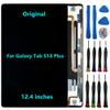 12.4" Original for Samsung Galaxy Tab S10 Plus Screen Replacement Galaxy Tab S10+ SM-X820 SM-X826B SM-X820N SM-X826N Display Touch Screen Digitizer Assembly with Repair Tool view 1