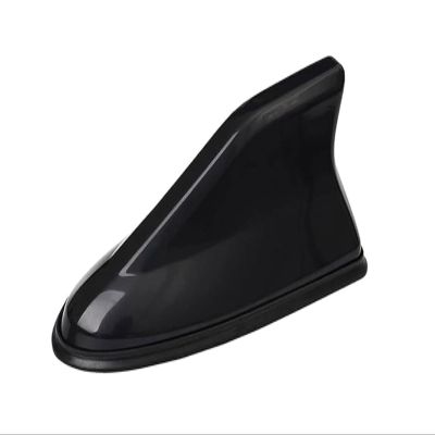Car Shark Fin Aerial Antenna for CR-V WR-V ZR-V Pilot 2002-2025,Base Enhance Streamline Aerials Roof Enhanced Signal Amplifier Cover Toppers Decor,Black
