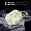 Compatible with AirPod Pro 3 (2025),Cute Case Cover for Women & Men, Full Protection Shockproof Hard Case with Keychain, Wireless Charging Case Accessories(Flowers Butterfly Plants) view 4