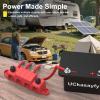 Bundle of 12V 250A Black & Red Bus Bar (4-Posts, M10, with Cover) & 12 Way Fuse Block Box view 2