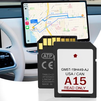2026 Latest A15 Navigation SD Card Map for Ford/Lincoln, F150 Escape Explorer Focus Fusion Expedition Edge Mustang MKC MKS MKZ MKX Sync Navigation Accessories Update USA/Canada Maps, GM5T-19H449-AJ