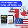 2026 Latest A15 Navigation SD Card Map for Ford/Lincoln, F150 Escape Explorer Focus Fusion Expedition Edge Mustang MKC MKS MKZ MKX Sync Navigation Accessories Update USA/Canada Maps, GM5T-19H449-AJ view 3