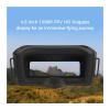 HD FPV Goggles L 1920x1080 4.5 Inch 4km Distance Head Tracking,Compatible For RC Cars FPV Drones Fixed-wing Gimbal(With moonlight kit) view 2