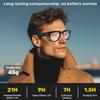 Uceento AI Smart Glasses with Chat & GPT 1080P HD Camera  Video Recording Glasses with Audio, Bluetooth Sunglasses with Camera for Men, Hands-Free Music&Calls, Outdoor Sports Travel view 3