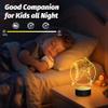 Attviolife Baseball Night Light, Baseball Gifts for Kids, 3D Optical Illusion Bedside LED Lamp with Remote Control & 16 Colors Changing & Timer, Teens Boys Men Sport Fan Christmas Birthday Presents view 4