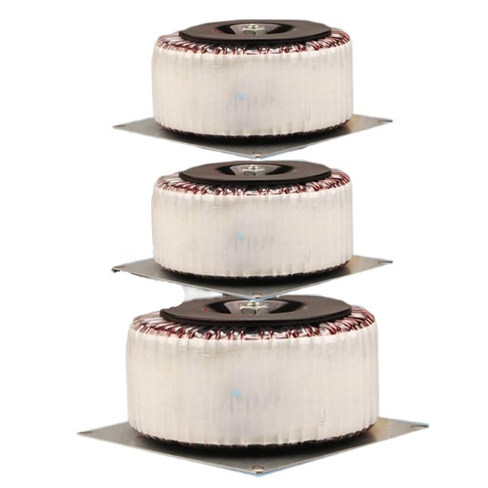 100W Dual 12V 15V 18V 20V 22V 24V 28V Bull Toroidal Transformer Power Amplifier Ring 1Pcs(Dual 18V)