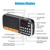 DC 5V Mini Digital AM FM Radio with Emergency Flashlight Support 3.5MM Aux & TF Card Auto Scan & Memorize Channels view 2