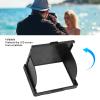 ASHATA Camera LCD Screen Hood Cover, Foldable Sunhood Sunshade for A7 A7S A7M2 A7R2 A7M3 A9 Camera LCD Hood with 3 Inch Screens view 4