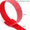 102 Pcs Cable Ties, 4+6+8+10 inch Reusable Multi-Colour Cable Ties Wire Ties Cord Organizer Cable Organizer Adjustable Cable Management for Cable Management view 2