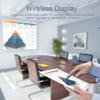 Tomvorks Wireless Display Receiver Dongle WiFi Adapter Stick for Screen Mirroring 1080P HD Supports Miracast DLNA Plug Play iOS Phone Tablet to TV Projector view 2