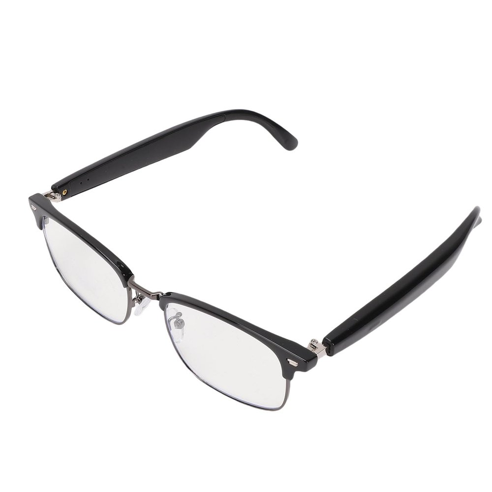 Dpofirs Bluetooth Glasses for Women & Men, Smart Glasses with Speaker & Mic, Blue Light Blocking Bluetooth Glasses, Voice Control, Handsfree Calls