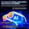 AI Smart Glasses with Camera, 8MP 1200P HD Video Recording Sunglasses, UV400, Real-Time Translation, GPT Voice Assistant, Open-Ear Bluetooth Audio, 32GB POV Glasses for Men Women Running Hiking Beach view 4