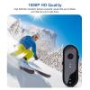 Bewinner 1080P Sports Action Camera, Mini Body Camera with Audio & Video Recording, WiFi Wearable Video Recorder HD Wide Angle, Personal Camcorderfor Cycling Diving Travel Vlogging view 4