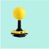 Creative Spherical Camera Hot Shoe Cover: Compatible with Flash hot Shoes and Ricoh Devices,(1PC) (Yellow Ball with Black Stem) view 1