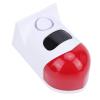 Luocute Solar Security Siren, 4 Modes Motion Sensor Alarm, 120db Sound Light, WiFi, Remote Control, 110 Detection Angle, 9-12m Range, IP67 Water Proof, USB Charging, Suitable for view 3