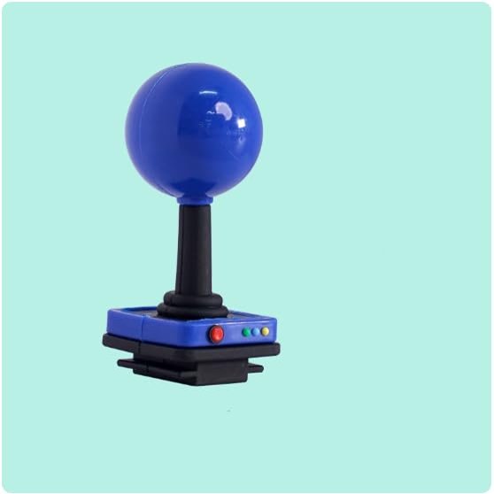 Creative Spherical Camera Hot Shoe Cover: Compatible with Flash hot Shoes and Ricoh Devices,(1PC) (Blue Ball with Black Stem)