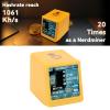 Bitcoins Miner, 1.54 Inch Smart Display Crypto Miner Lottery Mining Device, 1060 KH/s BTC Mining Machine with Desktop Clock Function (Yellow) view 2