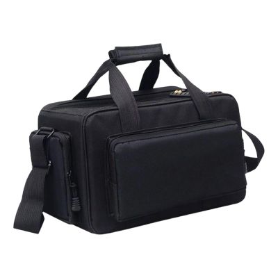 AsrMyjcx Water Resistant Camera Storage Bag with Shoulder Strap Messenger Bag for DSLR SLR Cameras Portable Versatile Photography Case, Only Bag