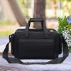 AsrMyjcx Water Resistant Camera Storage Bag with Shoulder Strap Messenger Bag for DSLR SLR Cameras Portable Versatile Photography Case, Only Bag view 2